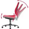 Židle pracovní otočná All-In-One 2 m 9643-2571 Bimos