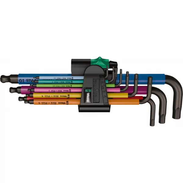 Sada imbus klíčů 950/9 Hex-Plus Multicolour 9ks Wera 05073593001