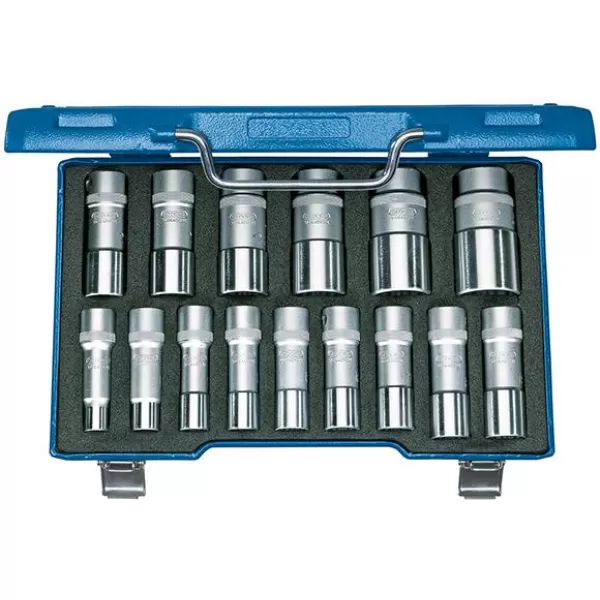 Sada nástrčkové klíče 12-hran 1/2" 10-32mm 15 ks. GEDORE