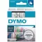 Popisovací páska D1 53713 černá/bílá 24mmx7m DYMO