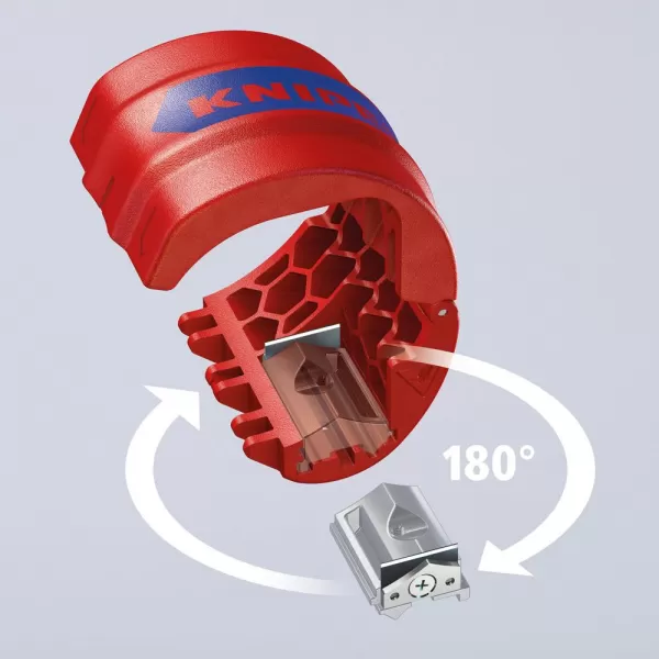 Řezač plastových trubek na trubky 20-50mm a vodovodní průchodky KNIPEX