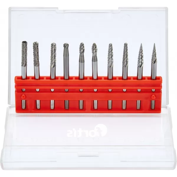 Sada technických fréz 10-dil. 3mm sek 3. FORTIS