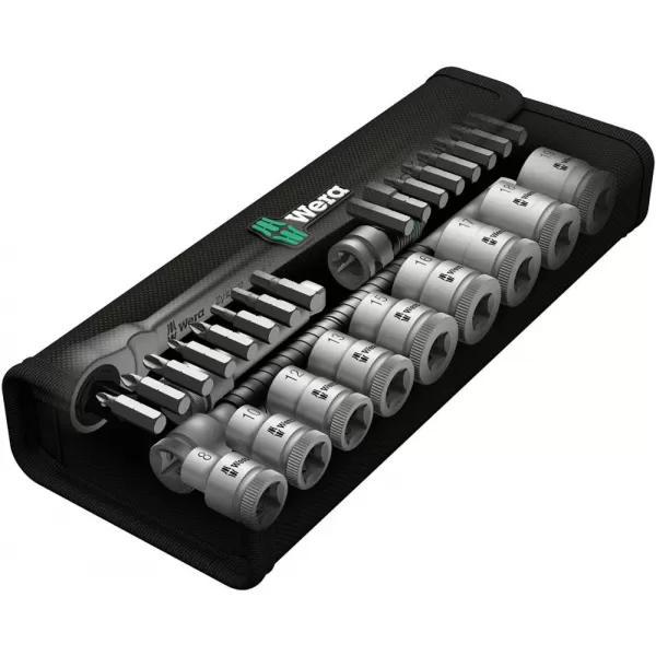 Gola sada 1/2" ZYKLOP push 28 ks Wera 05004077001