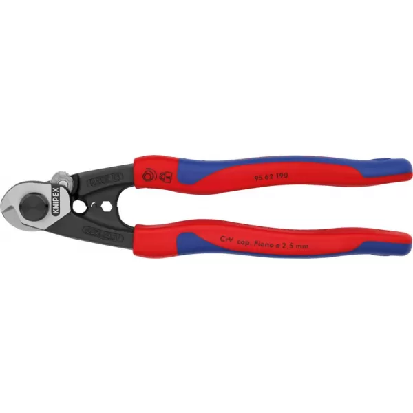 Nůžky na drátěná lana 95 62 190 Knipex