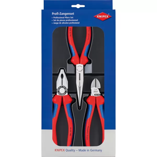 Kleště montážní, sada v kartonu 00 20 11 Knipex