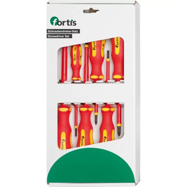 Sada šroubováků 7ks PL+ PZ VDE 1000V FORTIS