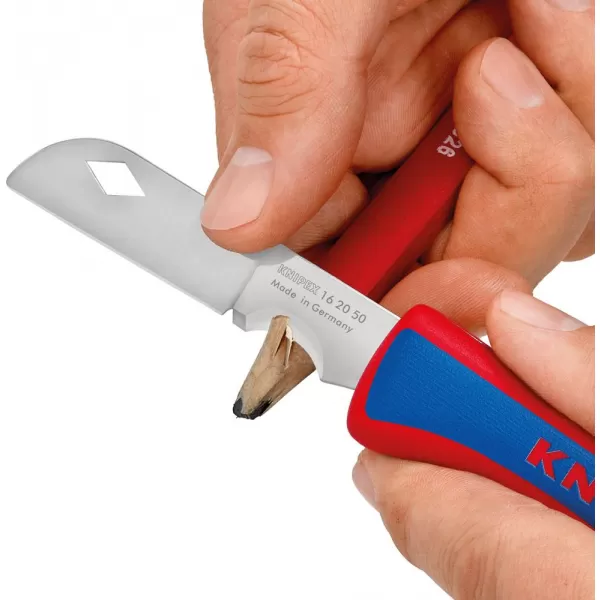Nůž skládací pro elektrikáře 16 20 50 SB Knipex