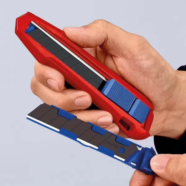 Nože Cutter, ulamovací Hliník tlaková lit. 18mm se 3 čepelemi KNIPEX