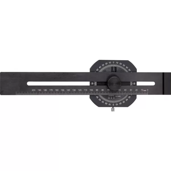 Přesný rejsek a úhloměr 300mm FORTIS