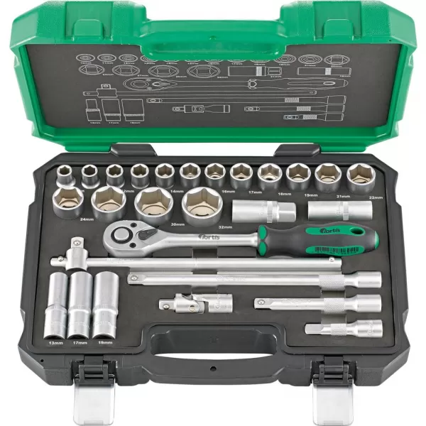 Gola sada 1/2" 27ks FORTIS