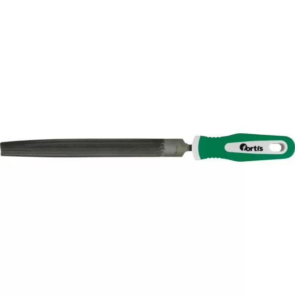 Půlkulatý pilník 250mm H2 s rukojetí FORTIS