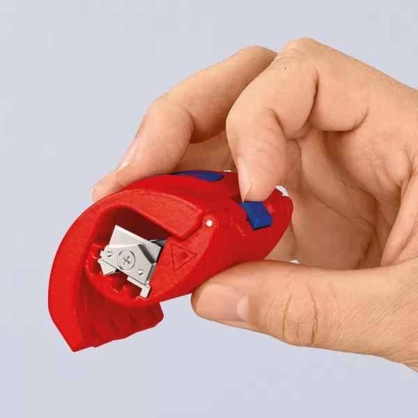Řezač plastových trubek na trubky 20-50mm a vodovodní průchodky KNIPEX