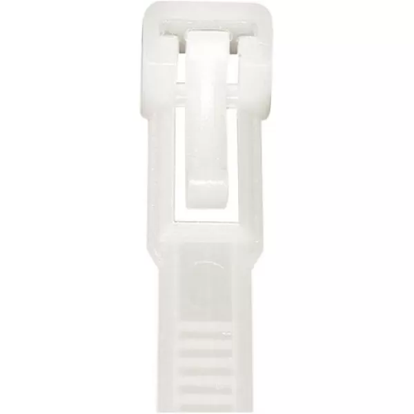 Vázací páska na kabely nylon přírodní 280x7,5mm po 100ks povolovací SapiSelco