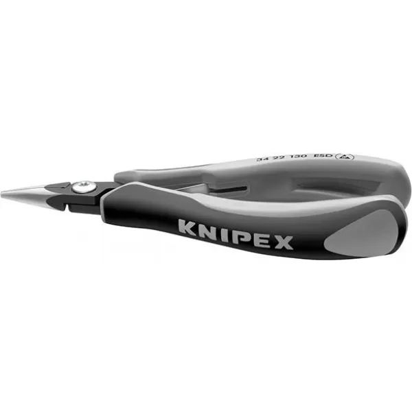 Kleště pro elektroniku - půlkulaté 34 22 130 ESD Knipex