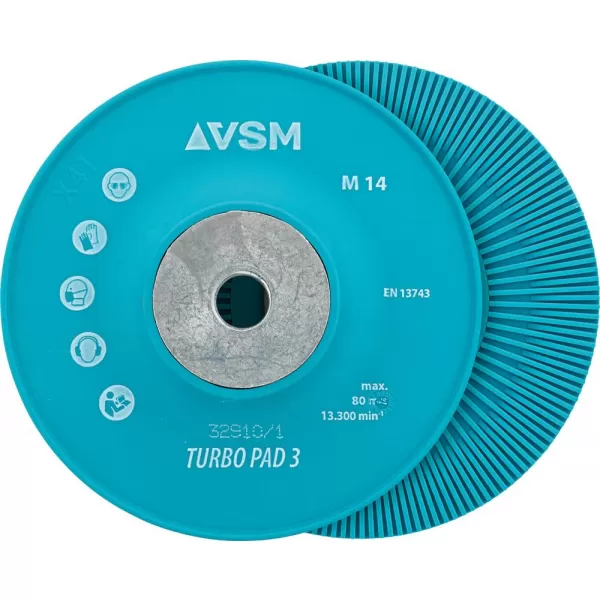 Opěrný talíř TURBO PAD 3 M14 125mm VSM