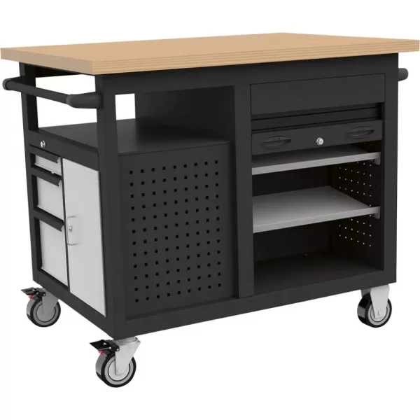 Pojízdný pracovní stůl 1120x790x1005mm FORTIS