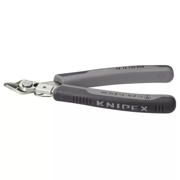 Kleště štípací boční Electronic-Super-Knips 78 13 125 ESD Knipex