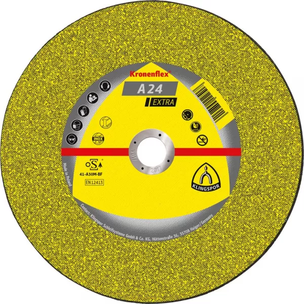 Kotouč řezný vypouklý A24 Extra 125x2,5mm KLINGSPOR