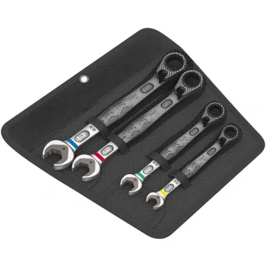 Sada očkoplochých ráčnových klíčů JOKER switch 4 ks 10-19mm Wera 05020090001