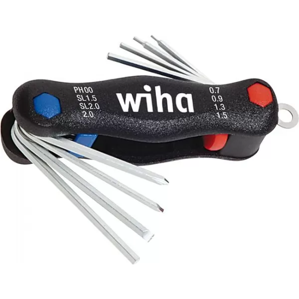 Sada imbus klíčů zaklapávací box Mini-PocketStar kombi 8 ks. SB Wiha