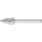 Fréza technická HM střelov. 1020 STEEL 6mm 10x20mm PFERD