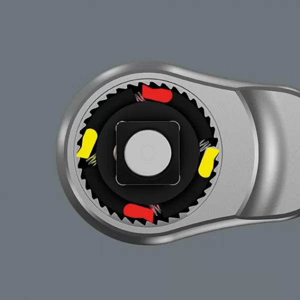 Ráčna s přepínací páčkou ZYKLOP metal switch 1/4" Wera 05004004001