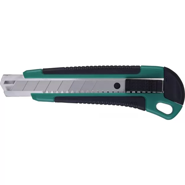 Nůž Cutter plast 18mm m. 3 čepele FORTIS