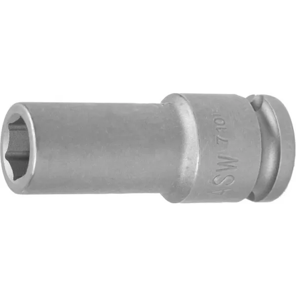 Klíč nástrčný kovaný dlouhý 3/8" 13mm ASW