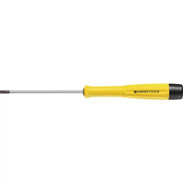 Šroubovák plochý pro jemnou elektroniku ESD 2,5x0,4x80mm PB Swiss Tools