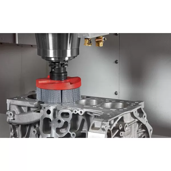 CNC talíř.kartáč HFB SiC 50x35mm, K 80, B16 DKN Lessmann