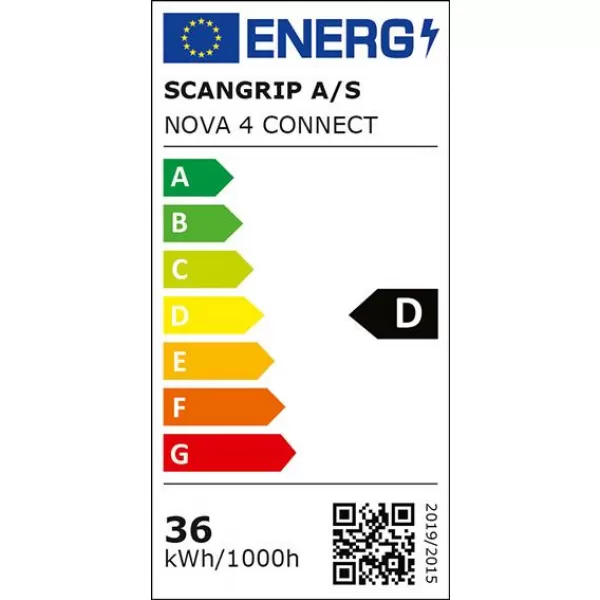 Aku. pracovní svítidlo NOVA 4 CONNECT 400-4000 lum. bez bat. SCANGRIP