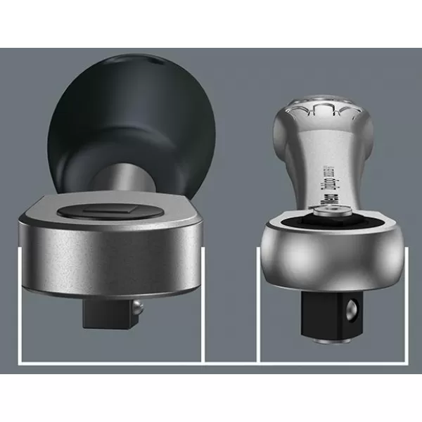 Ráčna s přepínací páčkou ZYKLOP metal switch 1/4" Wera 05004004001