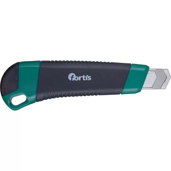 Nůž Cutter s kolečkom 18mm m. 3 čepele FORTIS