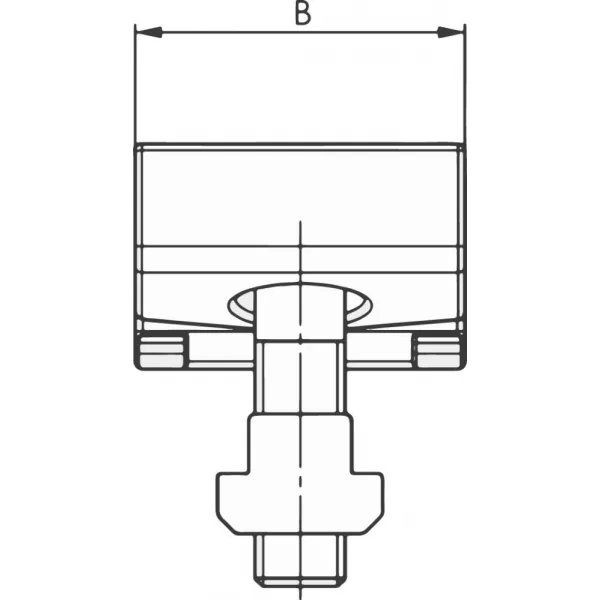 Plochá upínka 6496 M12x16mm AMF