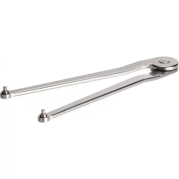 Klíč do čelních otvorů stavitelný INOX ocel 11-60mm/3mm s nosem AMF