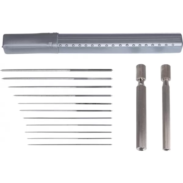 Sada výstružníků na trysky 12 ks. 0,6-1,9mm TURNUS