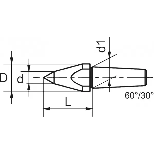 Kopírovací důlčík soustružnické hroty 18mm CONZELLA