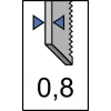 Sada pilek T 130 RIFF Special for Ceramics - bal.3
