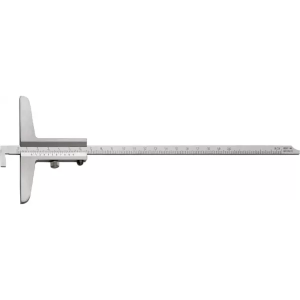 Hloubkoměr zkrácená měrka 200mm 1/50 FORTIS