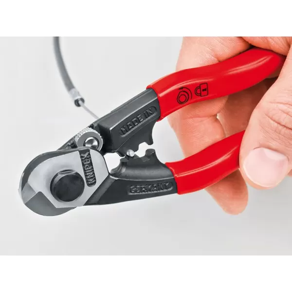 Nůžky na drátěná lana 95 61 190 Knipex