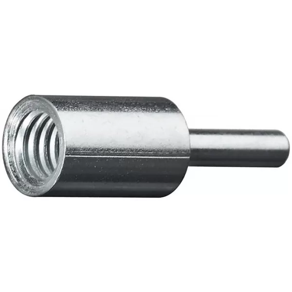 Závitový adaptér M6 závit na stopce 6mm Lessmann