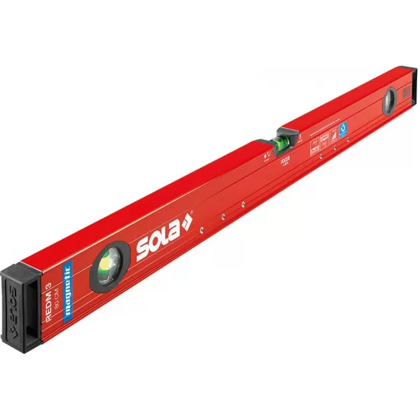 Vodováha s magnetem LM Big REDM 3 60cm práš.povrstv. Sola