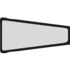 Brousek, ušlechtilý korund nožový tvar 25x3/1x100mm jemný Müller