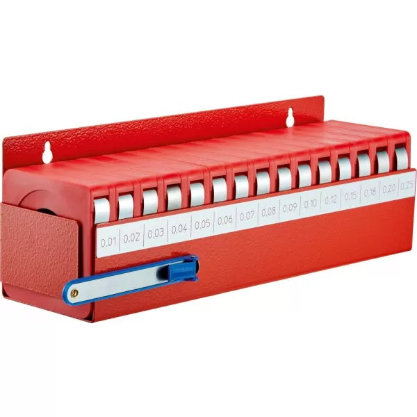 Spárová měrka v pásu 0,3-1mm dílenský box FORMAT