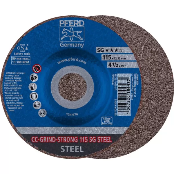Kotouč brusný CC-GRIND STRONG-STEEL 125mm PFERD