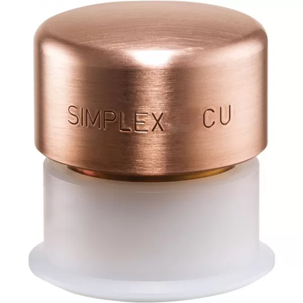 Kladivo s měkkým čelem SIMPLEX C 40mm měď Halder