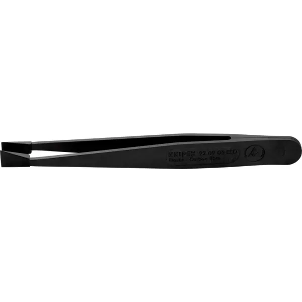 Plastová pinzeta ESD, černá 92 09 05 ESD KNIPEX