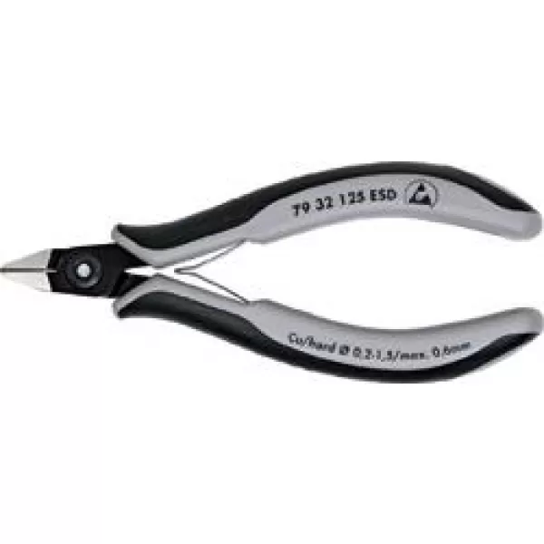 Kleště štípací boční, přesné 79 32 125 ESD Knipex