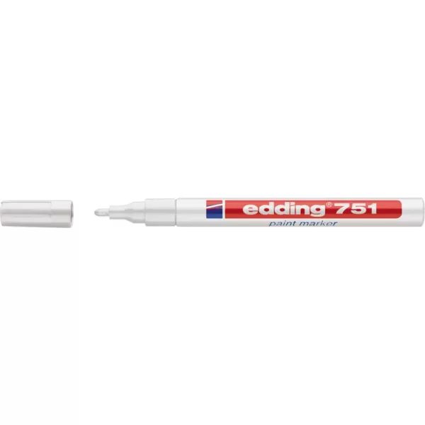 Popisovač bílý č.751 Edding