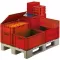 Prepravní stohovací boxy TK400/50-0, cer